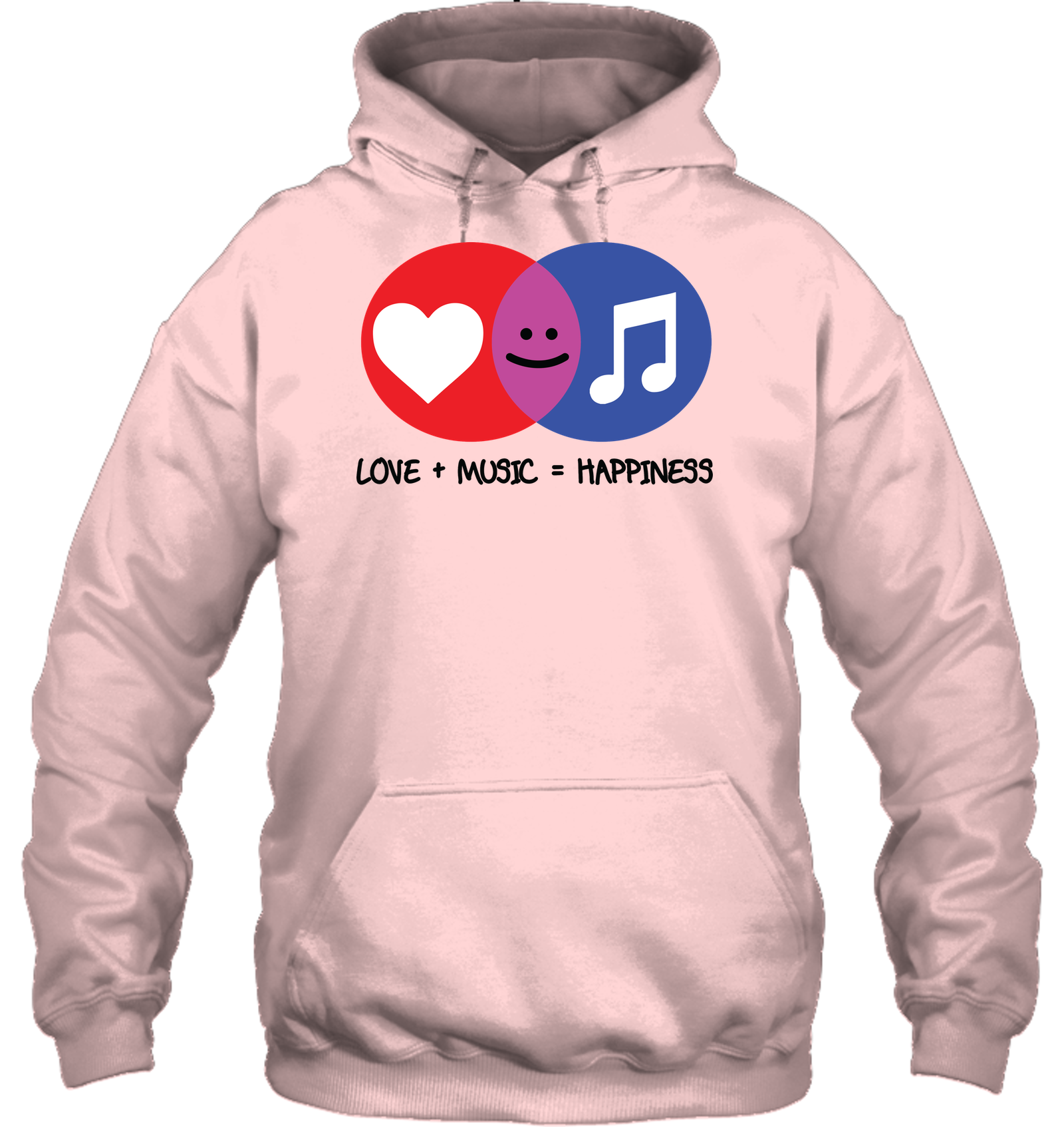 Love and Music is Happiness - Gildan Adult Heavy Blend™ Hoodie