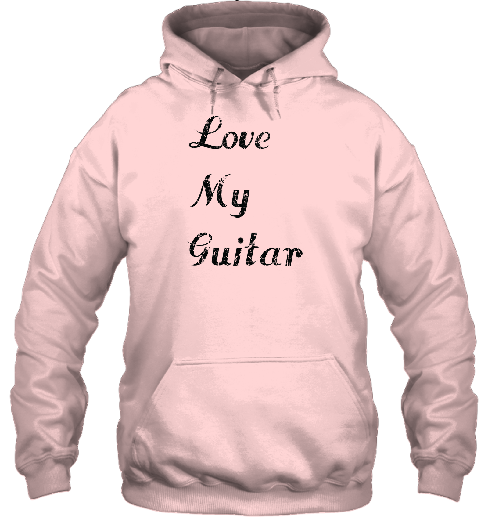 Love My Guitar simple and true - Gildan Adult Heavy Blend™ Hoodie