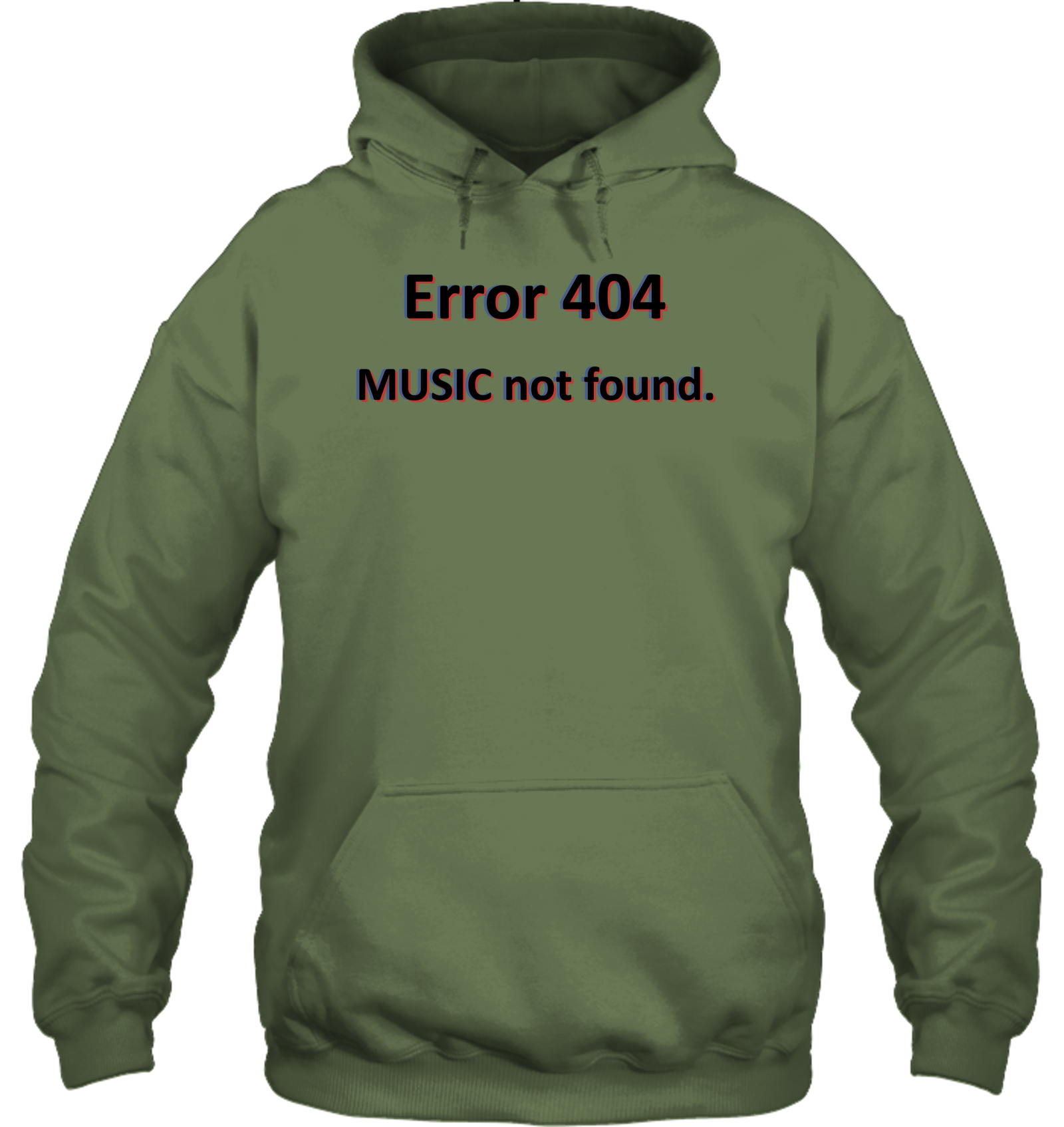 Error 404 Music not Found - Gildan Adult Heavy Blend™ Hoodie