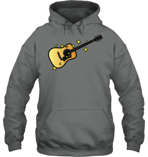 Acoustic Guitar in the Stars - Gildan Adult Heavy Blend™ Hoodie