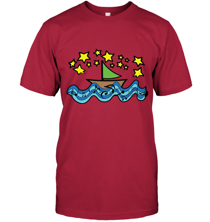 Sailing Under the Stars - Hanes Adult Tagless® T-Shirt