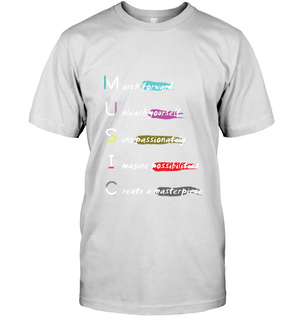Unleash your Musical Masterpiece - Hanes Adult Tagless® T-Shirt