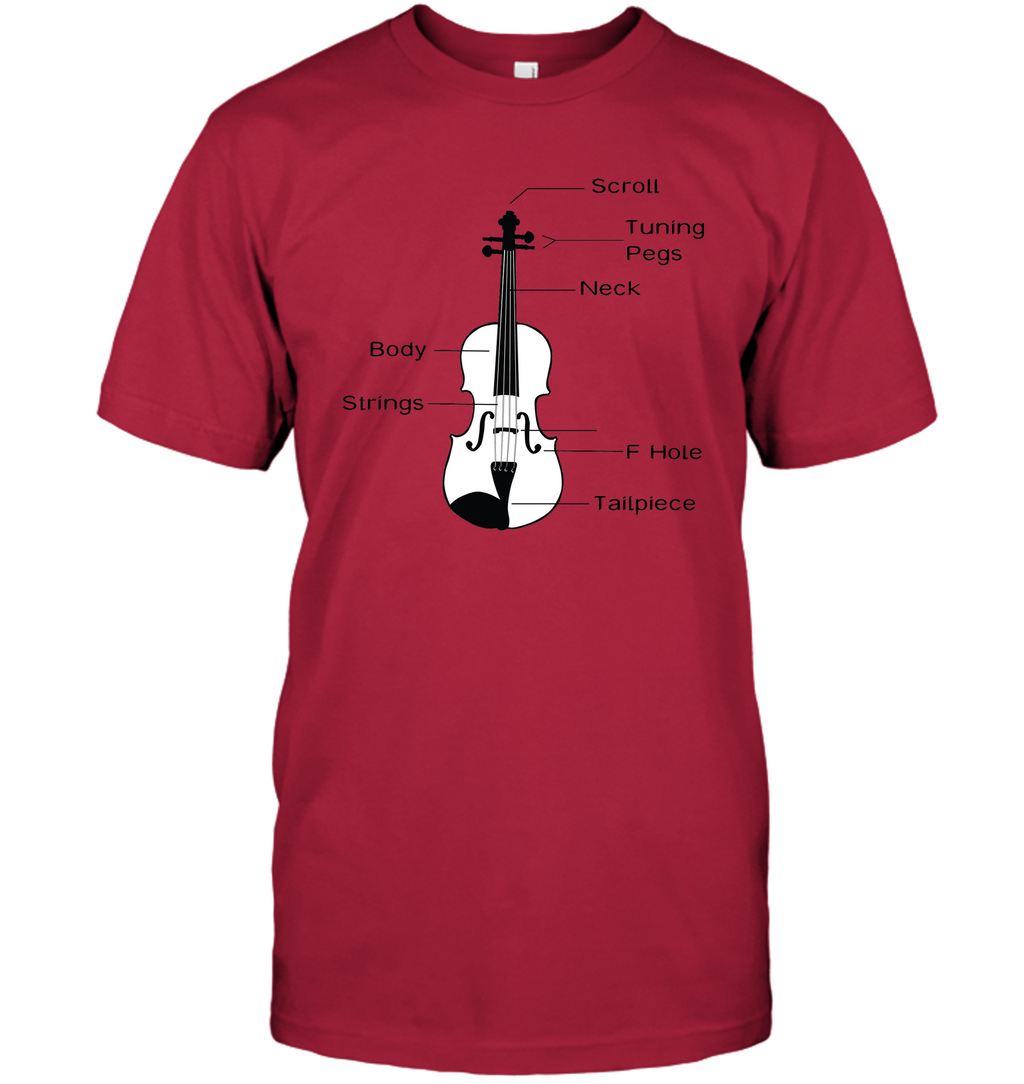 The Cello Blk Wht - Hanes Adult Tagless® T-Shirt