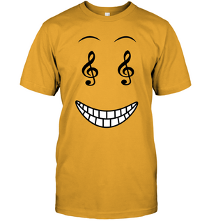 Happy Treble Face - Hanes Adult Tagless® T-Shirt