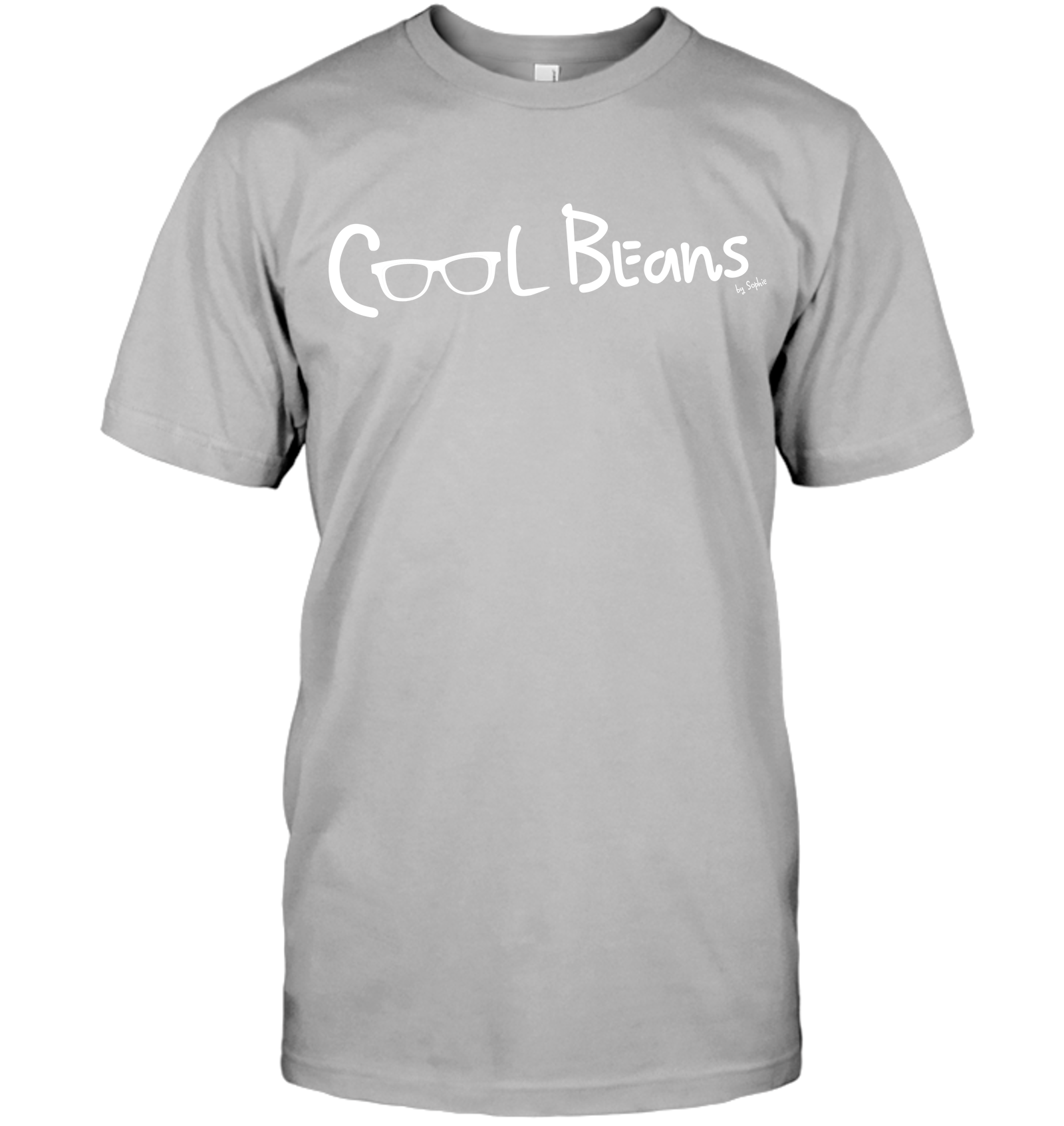 Cool Beans - White (Style 2) - Hanes Adult Tagless® T-Shirt