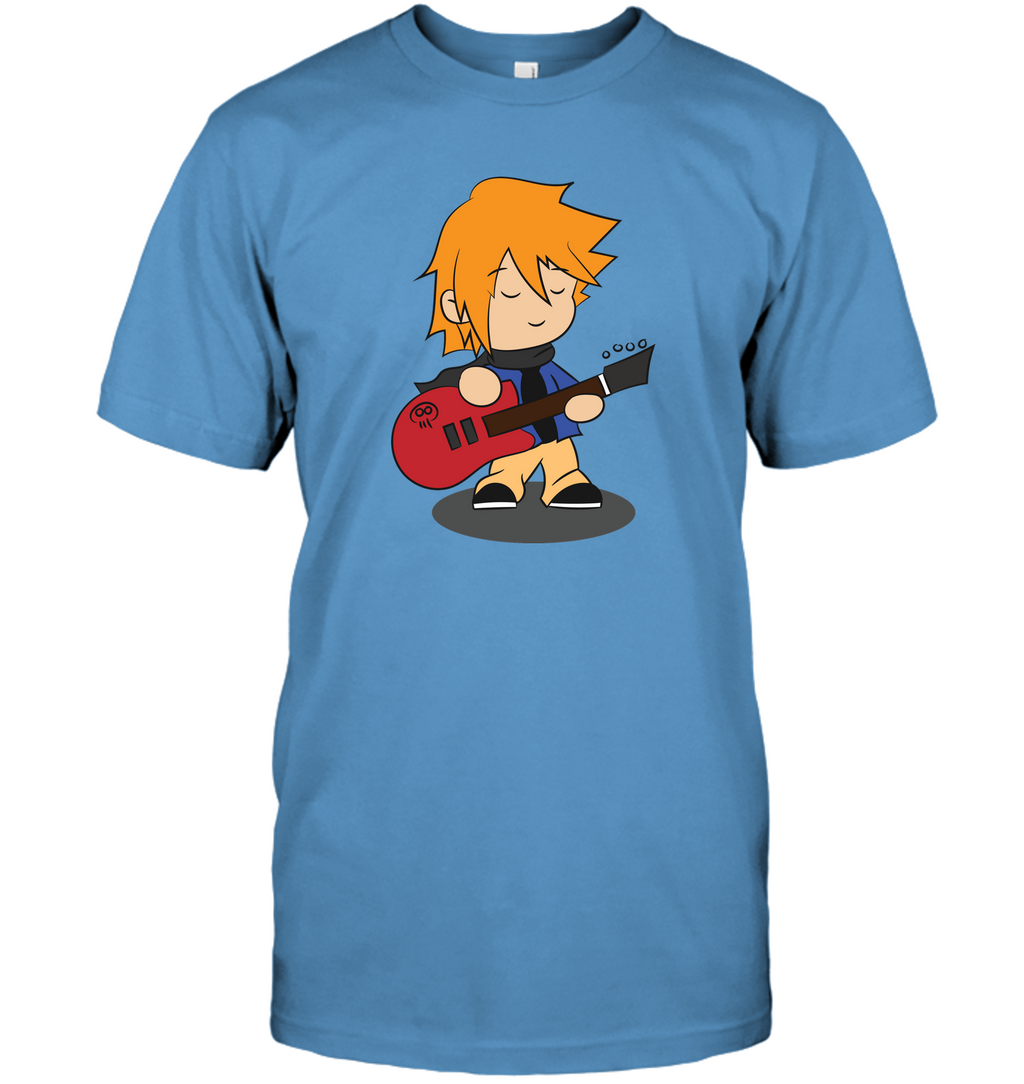 Boy with Guitar - Hanes Adult Tagless® T-Shirt