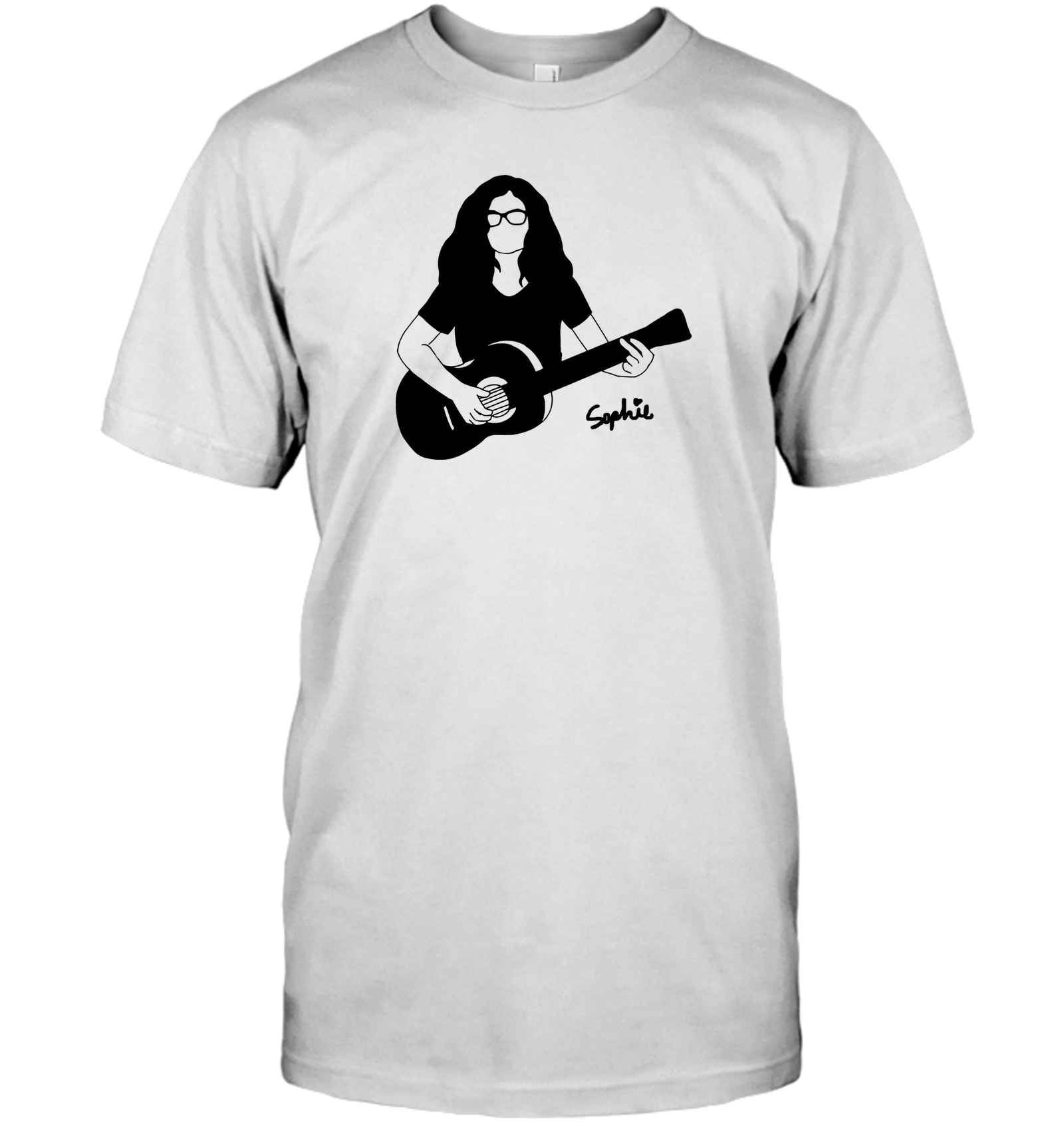 Playin My Guitar, Sophie - Hanes Adult Tagless® T-Shirt