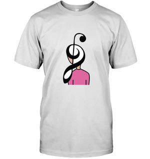 Musical Hairstyle - Hanes Adult Tagless® T-Shirt