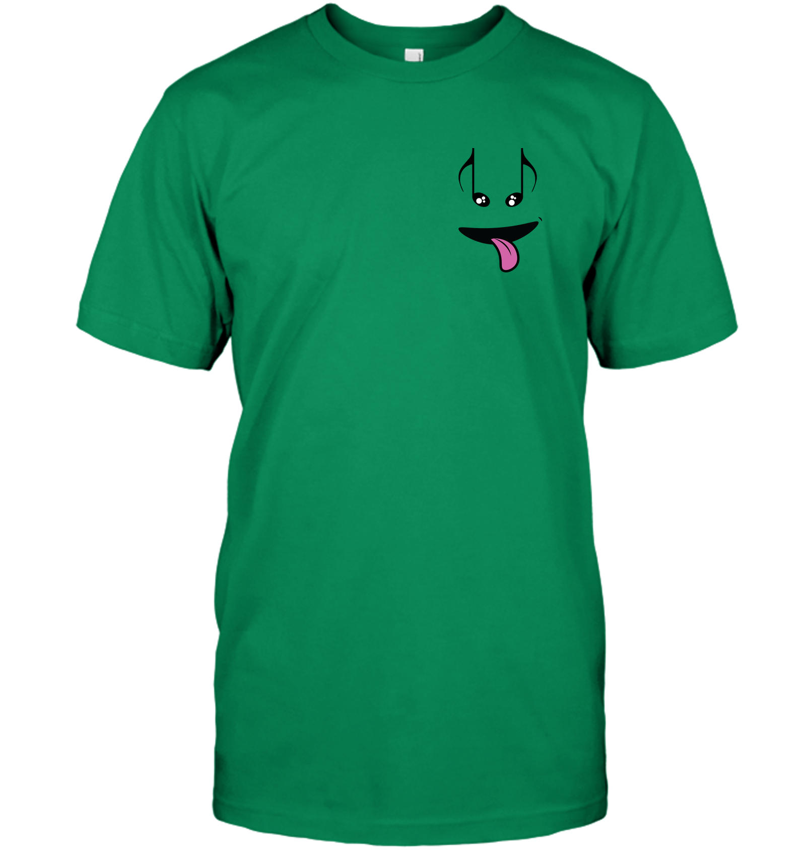 Silly Note Face (Pocket Size) - Hanes Adult Tagless® T-Shirt