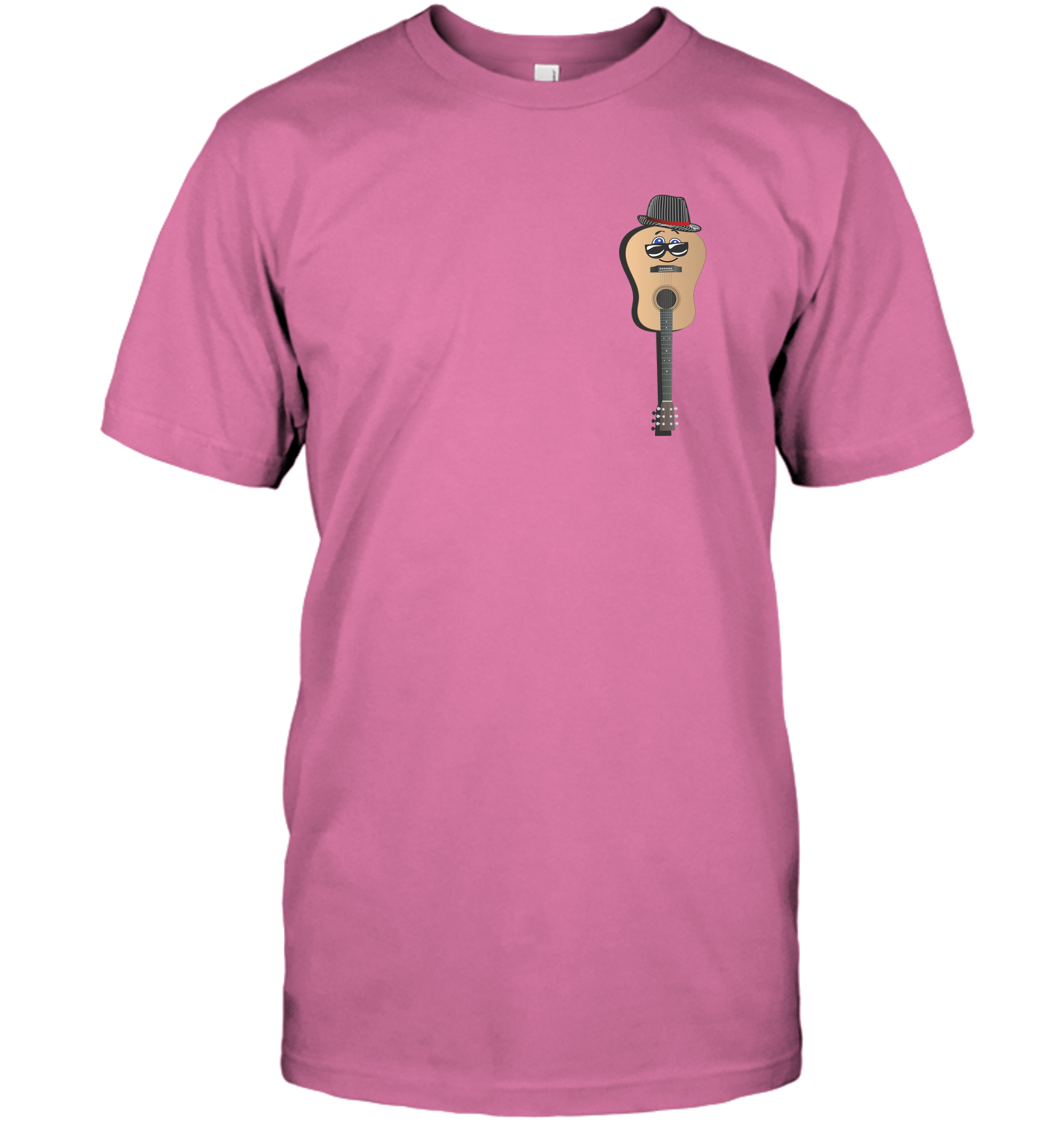 Guitar Man (Pocket Size) - Hanes Adult Tagless® T-Shirt