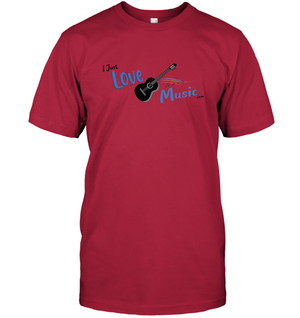 I Just LOVE Music  - Hanes Adult Tagless® T-Shirt