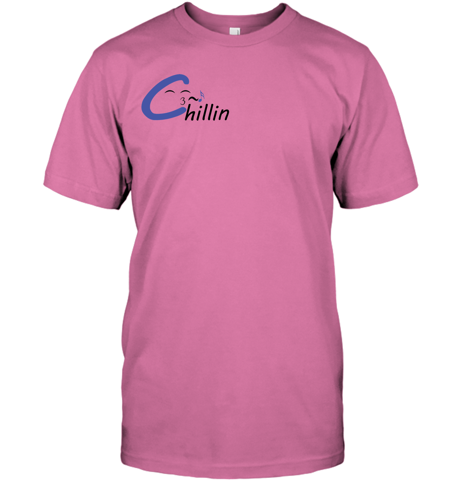 Chillin enjoying music (Pocket Size) - Hanes Adult Tagless® T-Shirt