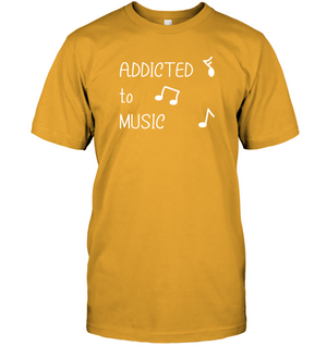 Addicted to Music - Hanes Adult Tagless® T-Shirt