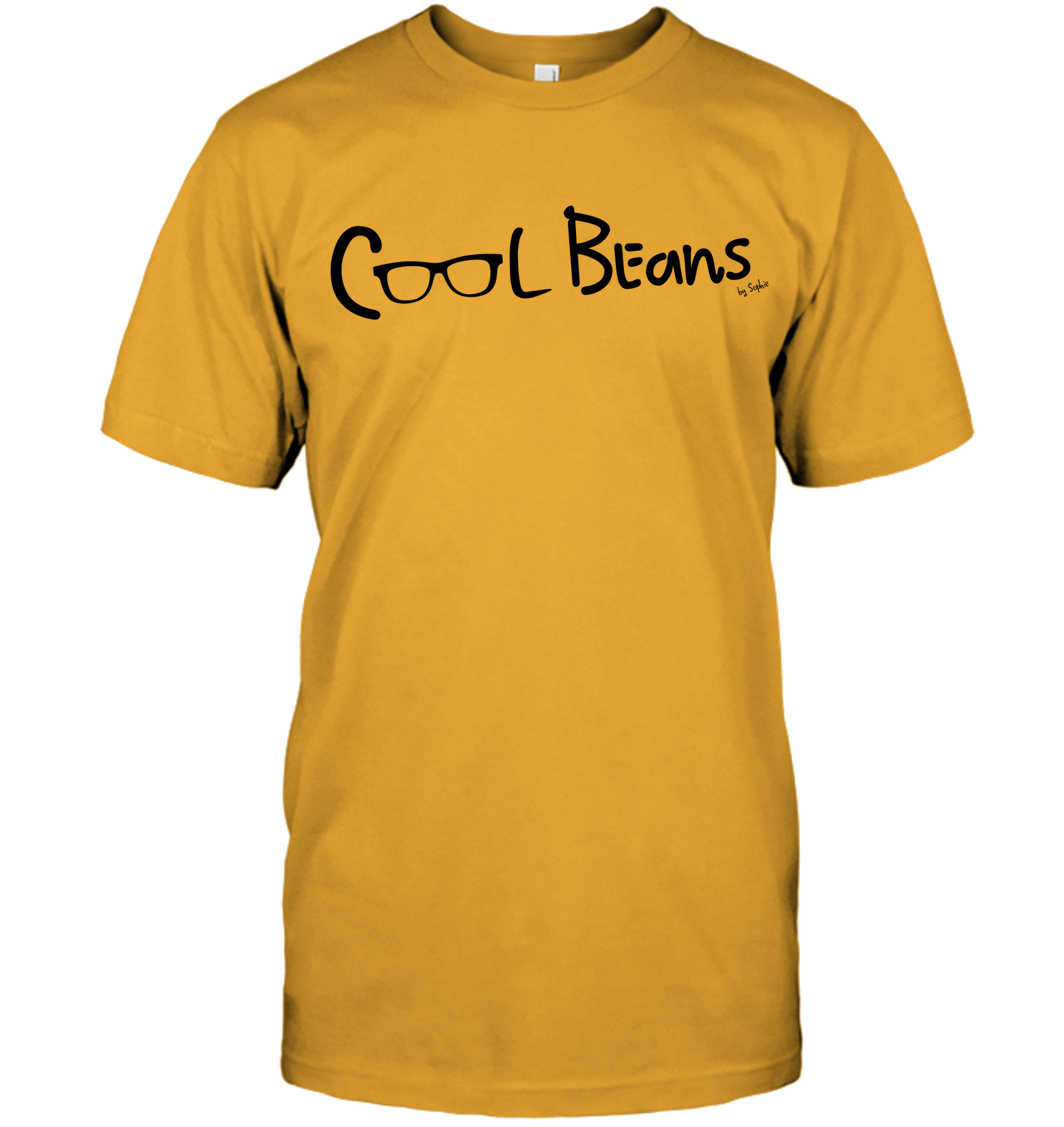 Cool Beans - Black (Style 2) - Hanes Adult Tagless® T-Shirt