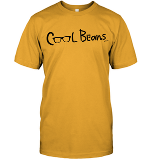 Cool Beans - Black (Style 2) - Hanes Adult Tagless® T-Shirt