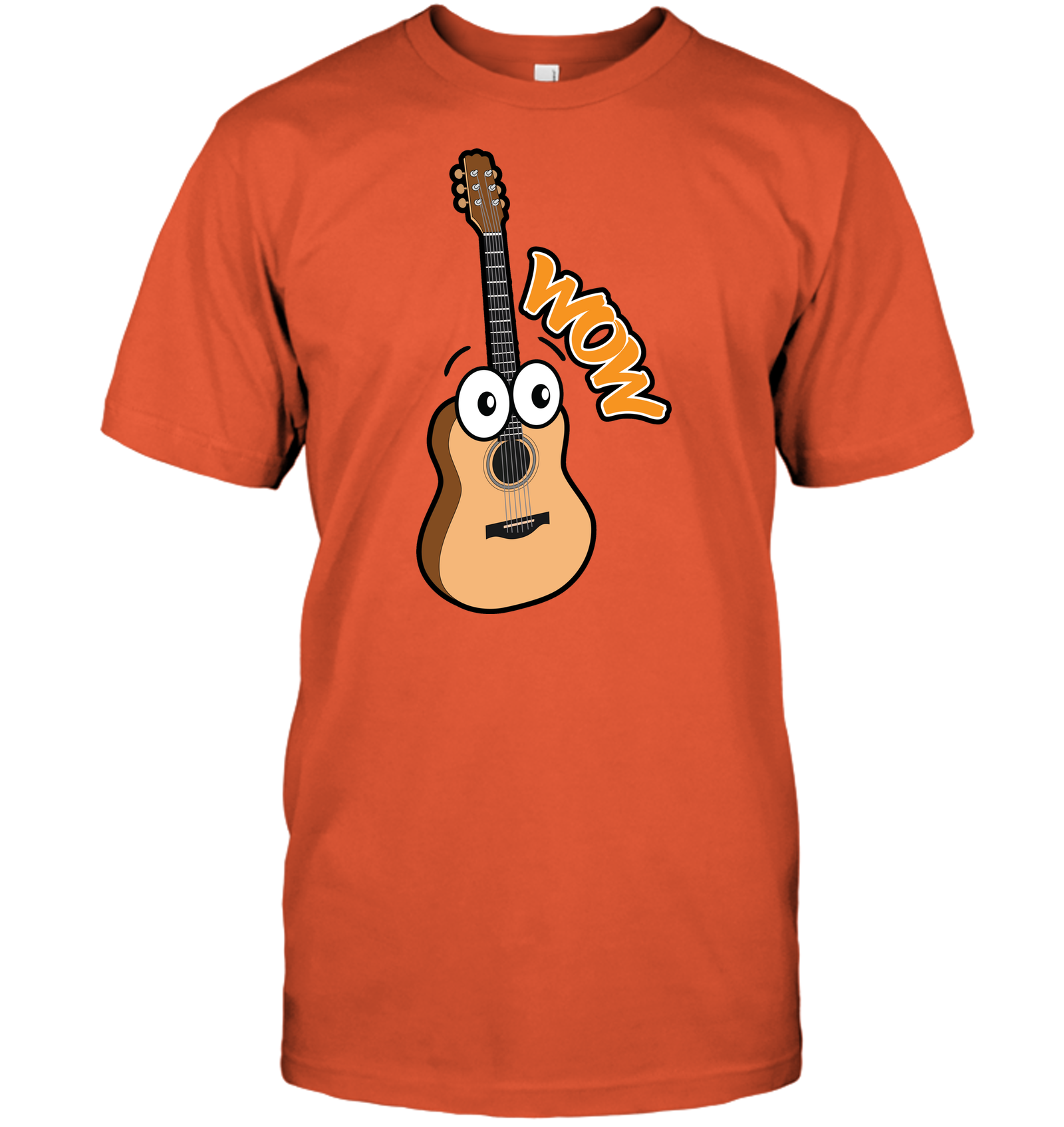 Wow Guitar - Hanes Adult Tagless® T-Shirt