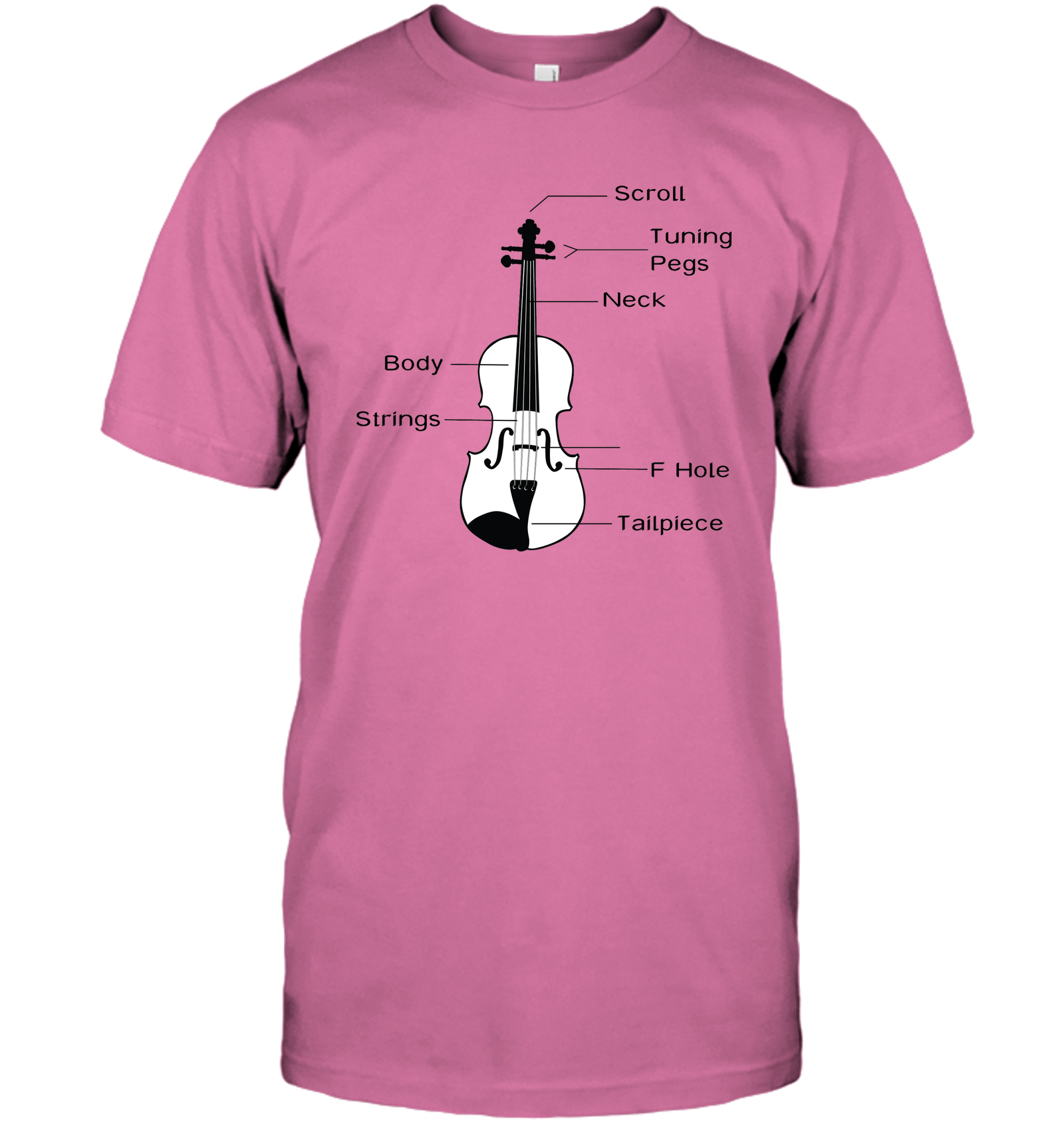 The Cello Blk Wht - Hanes Adult Tagless® T-Shirt