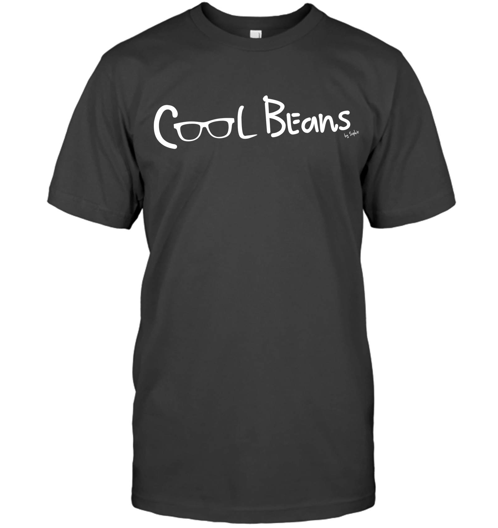 Cool Beans - White (Style 2) - Hanes Adult Tagless® T-Shirt