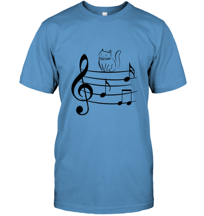 Kitty on a Staff - Hanes Adult Tagless® T-Shirt