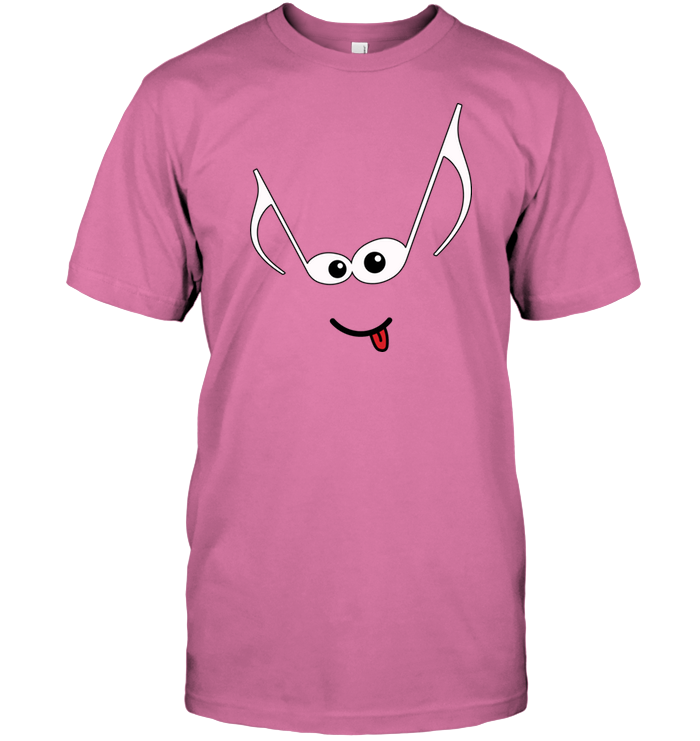 Mischievous Note Face - Hanes Adult Tagless® T-Shirt