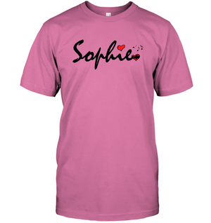 Sophie Loves Music - Hanes Adult Tagless® T-Shirt