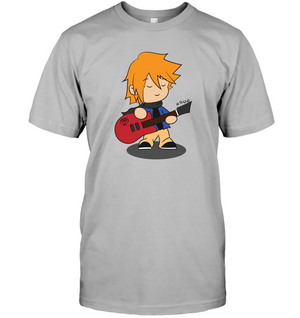 Boy with Guitar - Hanes Adult Tagless® T-Shirt