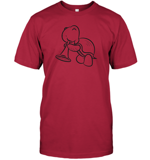 Turtle with Trumpet - Hanes Adult Tagless® T-Shirt