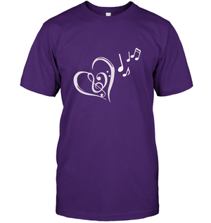 Heart Felt Notes - Hanes Adult Tagless® T-Shirt