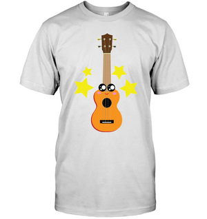 Cute Guitar - Hanes Adult Tagless® T-Shirt