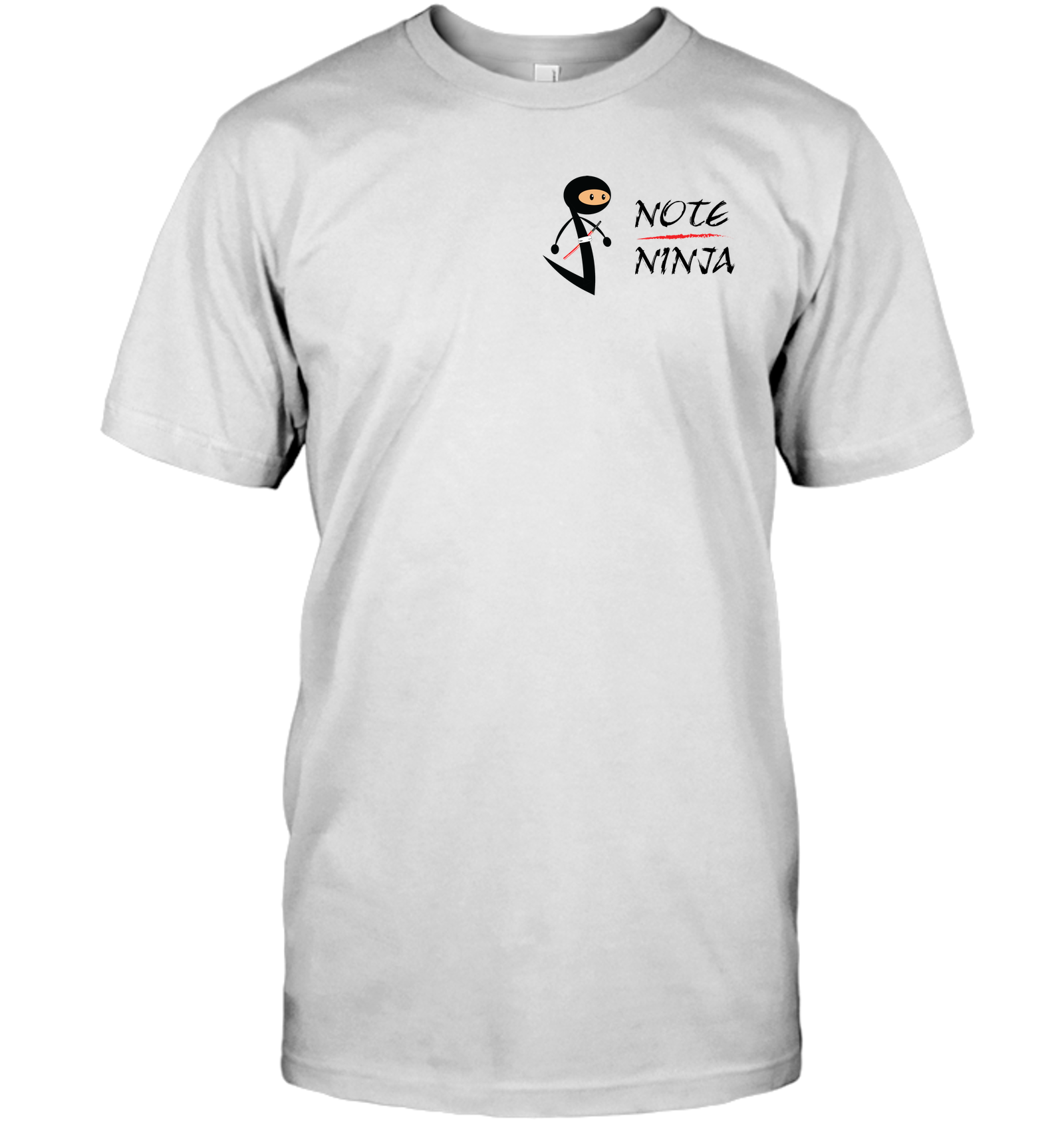 Musical Note Ninja (Pocket Size) - Hanes Adult Tagless® T-Shirt