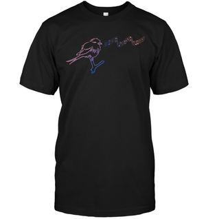 Musical Bird - Hanes Adult Tagless® T-Shirt