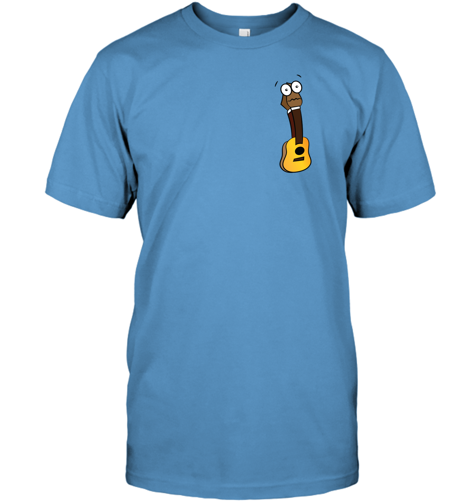 Silenced Guitar (Pocket Size) - Hanes Adult Tagless® T-Shirt
