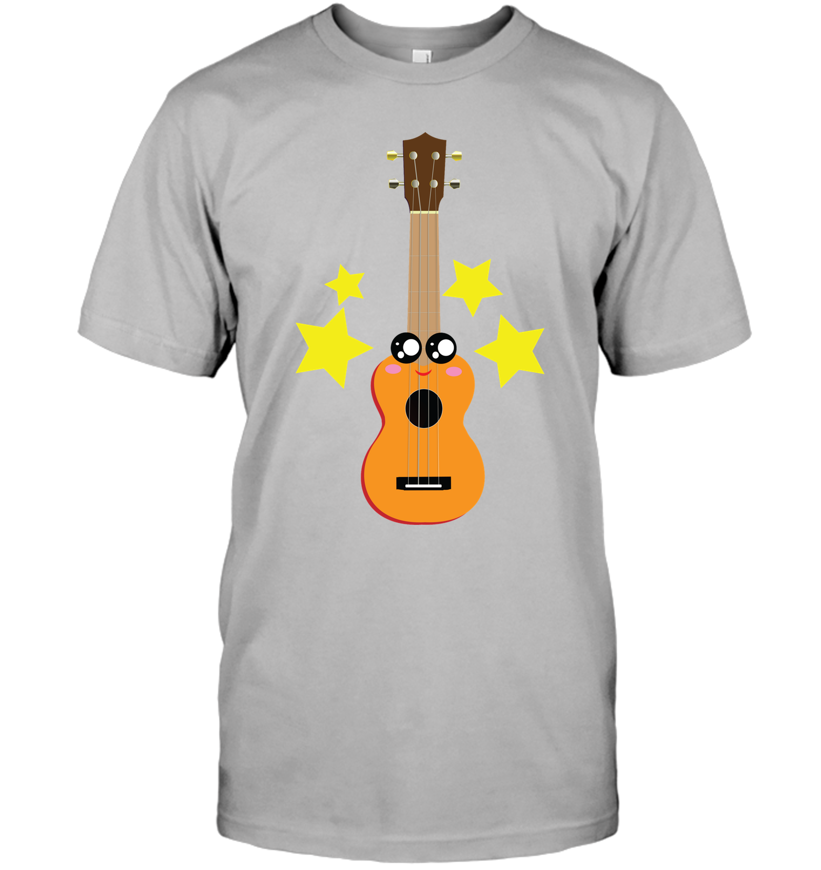 Cute Guitar - Hanes Adult Tagless® T-Shirt