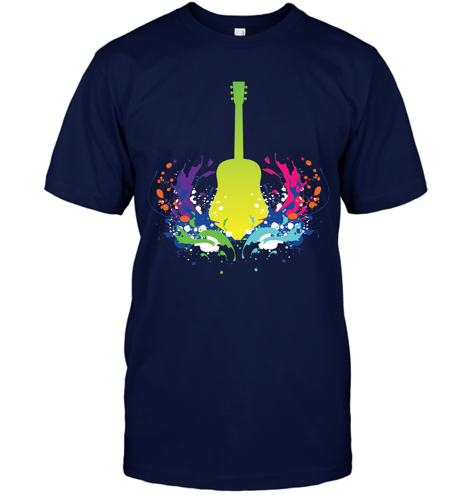 Guitar is Born - Hanes Adult Tagless® T-Shirt