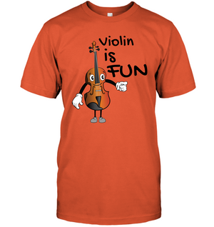 Violin is Fun - Hanes Adult Tagless® T-Shirt