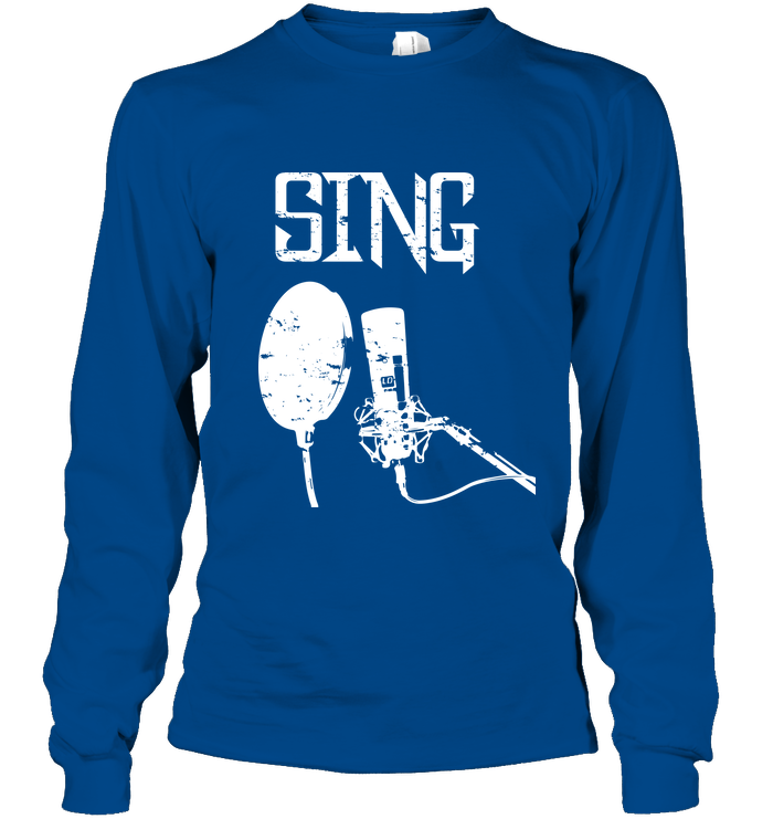 Sing - Gildan Adult Classic Long Sleeve T-Shirt