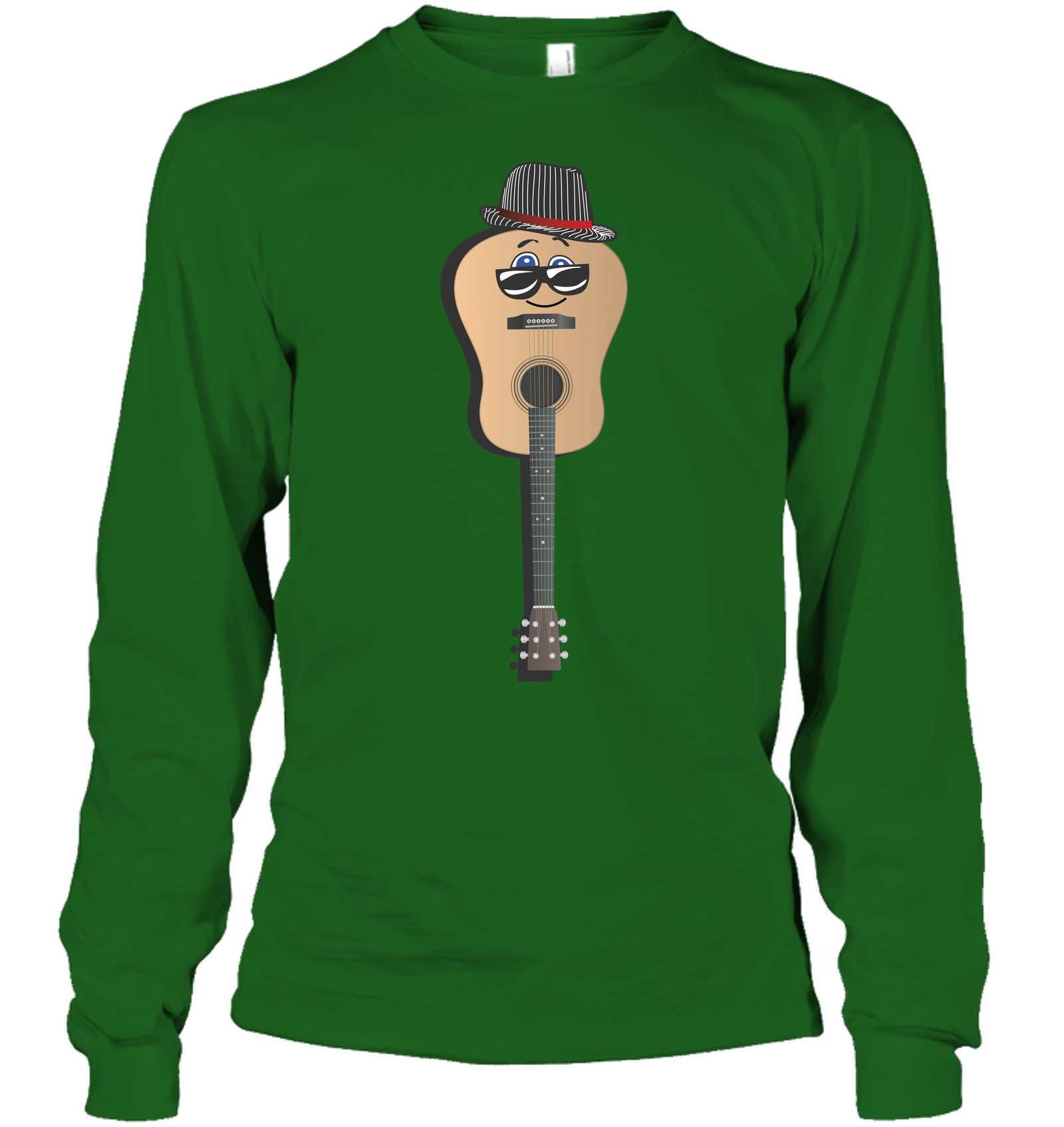 Guitar Man - Gildan Adult Classic Long Sleeve T-Shirt