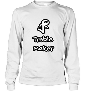 Treble Maker Robber White - Gildan Adult Classic Long Sleeve T-Shirt