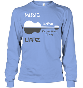 Music is the Reflection of my Life- Gildan Adult Classic Long Sleeve T-Shirt