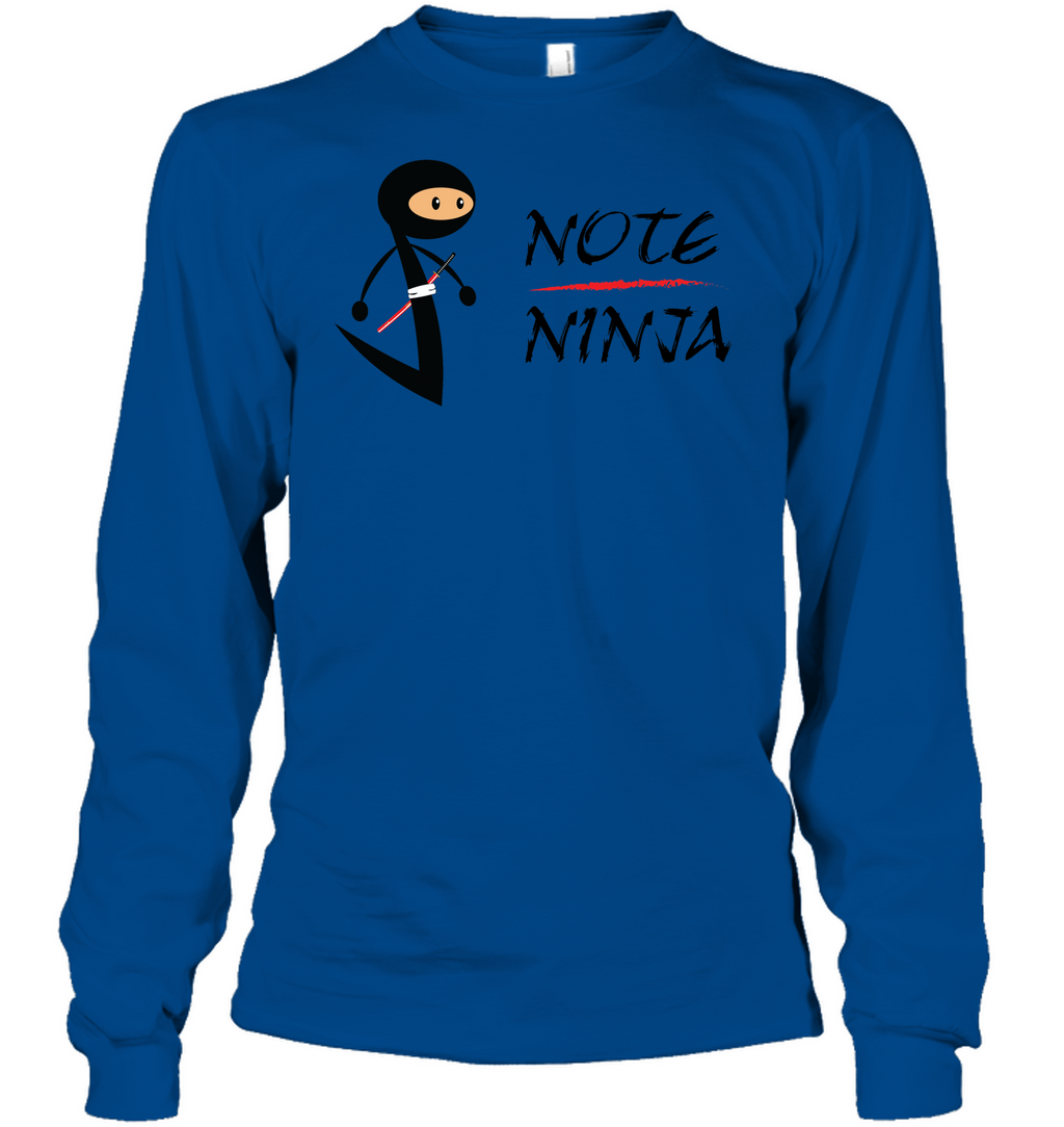 Musical Note Ninja - Gildan Adult Classic Long Sleeve T-Shirt