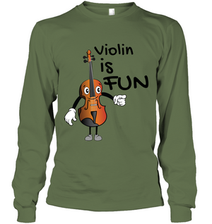 Violin is Fun - Gildan Adult Classic Long Sleeve T-Shirt