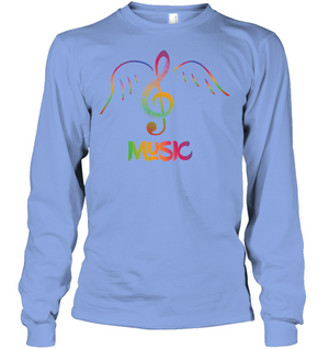Musical Wings - Gildan Adult Classic Long Sleeve T-Shirt