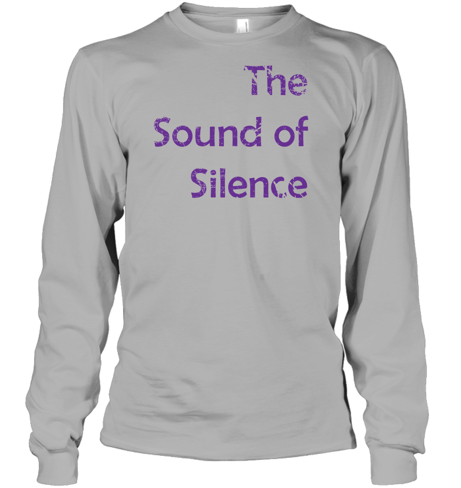The Sound of Silence - Gildan Adult Classic Long Sleeve T-Shirt