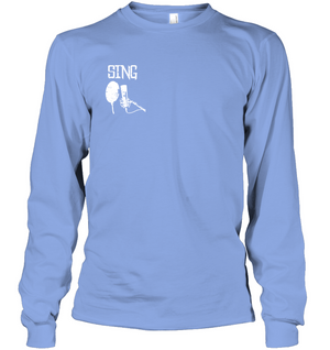 Sing (Pocket Size)  - Gildan Adult Classic Long Sleeve T-Shirt