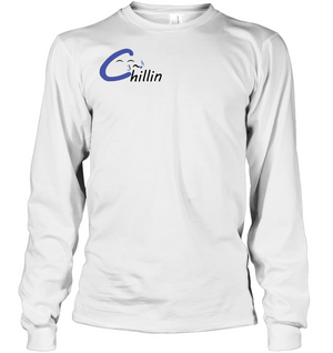 Chillin enjoying music (Pocket Size) - Gildan Adult Classic Long Sleeve T-Shirt