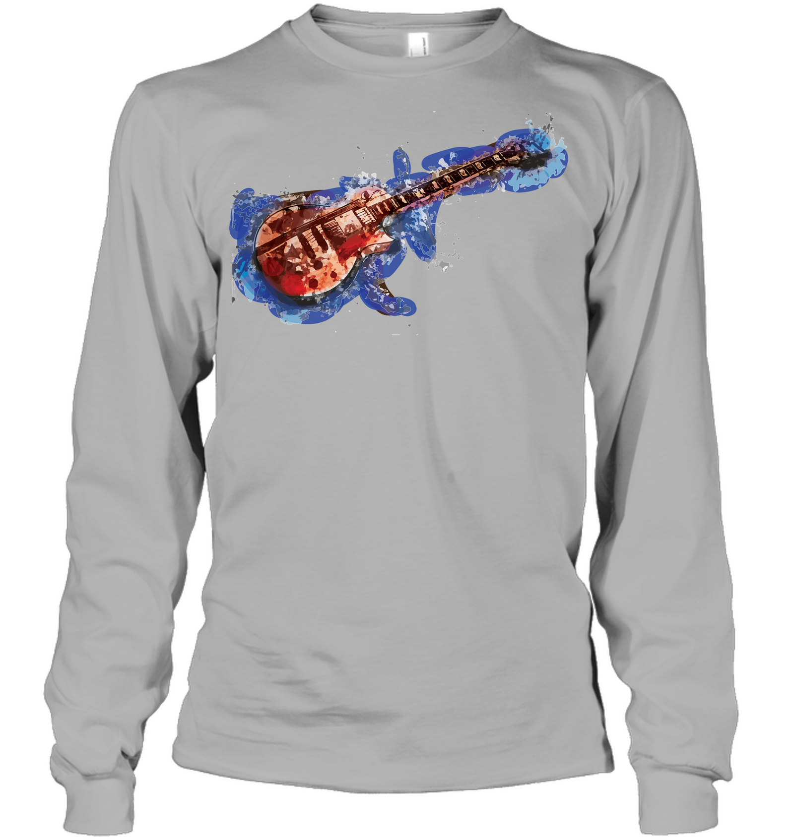 Guitar Art - Gildan Adult Classic Long Sleeve T-Shirt