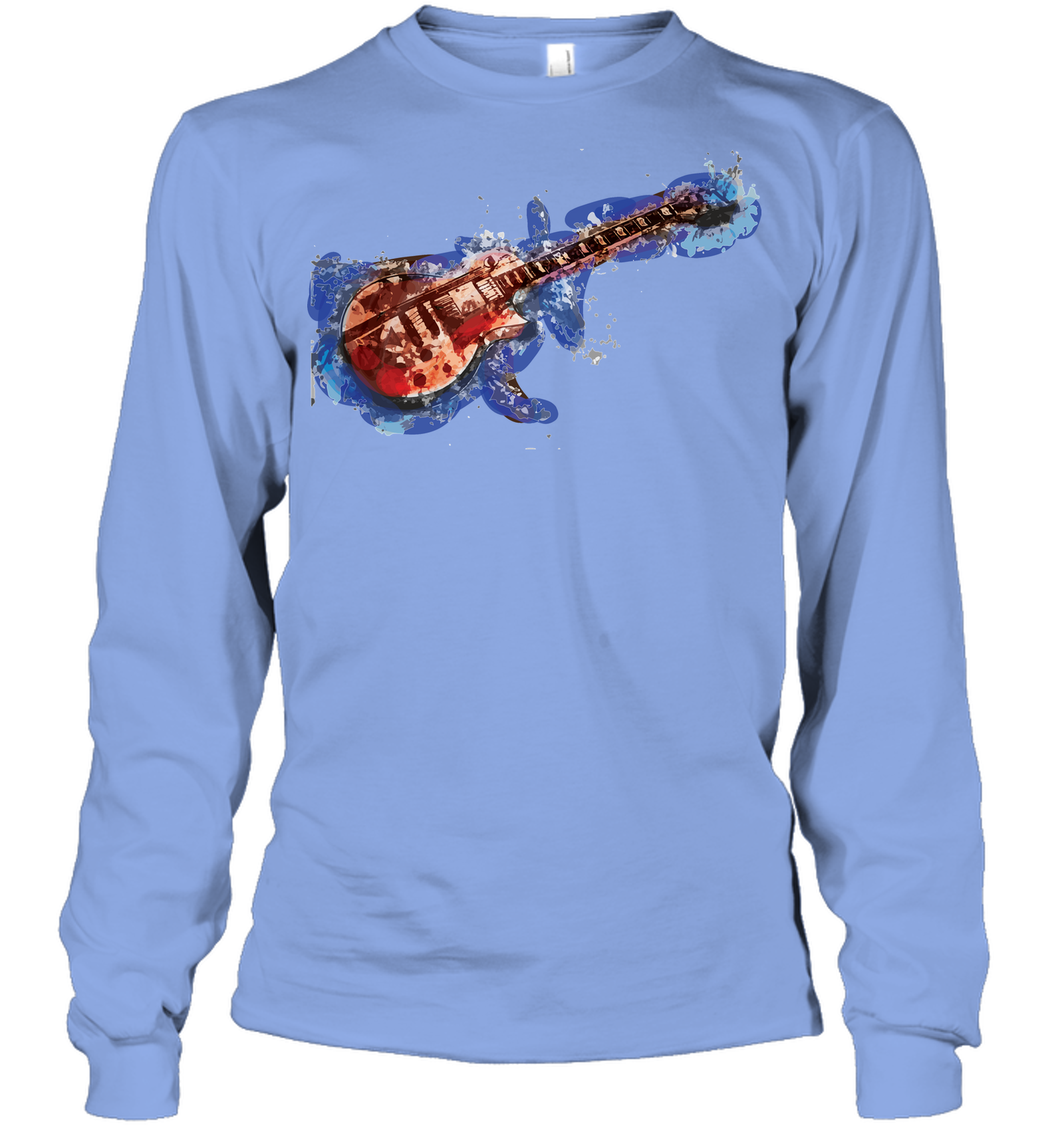 Guitar Art - Gildan Adult Classic Long Sleeve T-Shirt