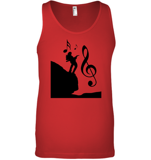 Playin Guitar on the Hill - Bella + Canvas Unisex Jersey Tank