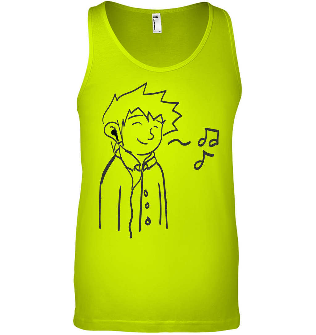 Listening to my Song - Bella + Canvas Unisex Jersey Tank