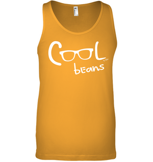 Cool Beans - White - Bella + Canvas Unisex Jersey Tank